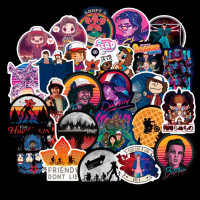 Набор стикеров Очень Странные Дела 50 шт